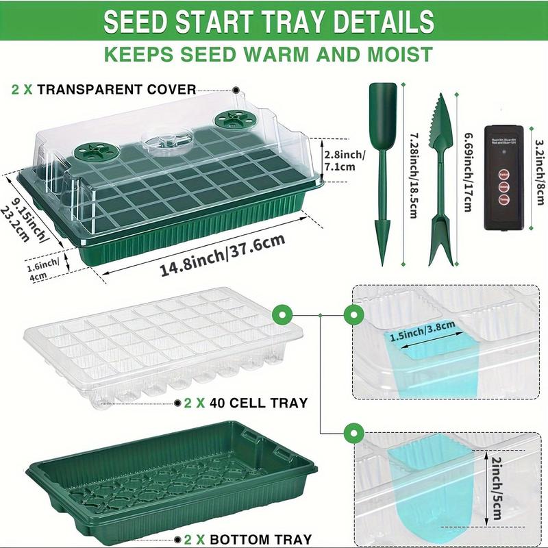 Quick and Robust Seedlings with Ideal Light and Moisture