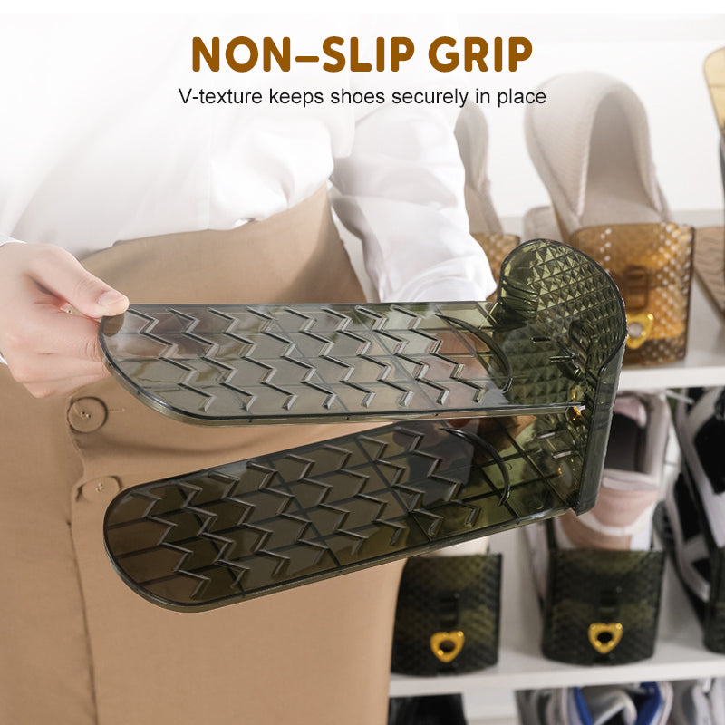 Get 3 for the Price of 2 | Space Saver - Double Your Shoe Storage Neatly