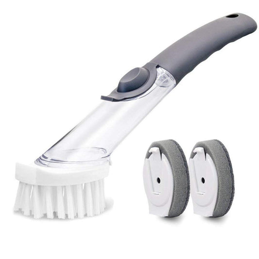 Effortless Dishwashing with Built-in Soap Dispenser