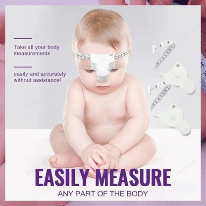 PrecisionFlex 150cm Measuring Tape | One-Hand Click & Secure Lock