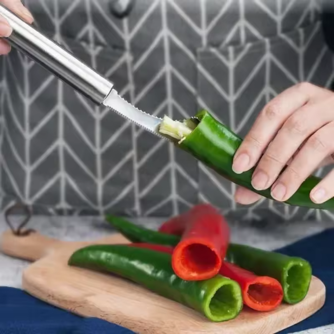 Get 1 Free | CoreSwift – Slice Paprika Quickly and Neatly Every Time