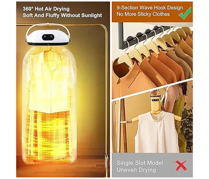 Compact Electric Dryer for Effortless Laundry Care
