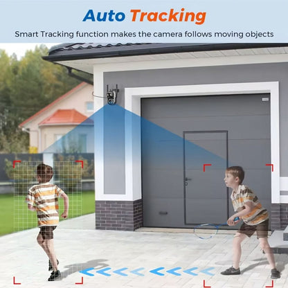 Dual Lens Surveillance Camera