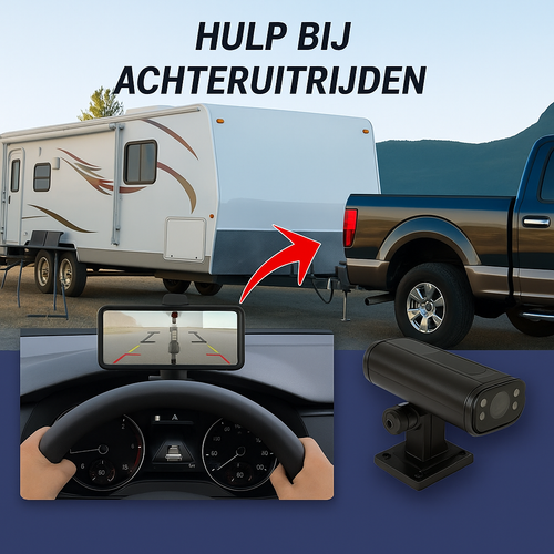 Blind Spot Detection System for Safe Reverse Driving
