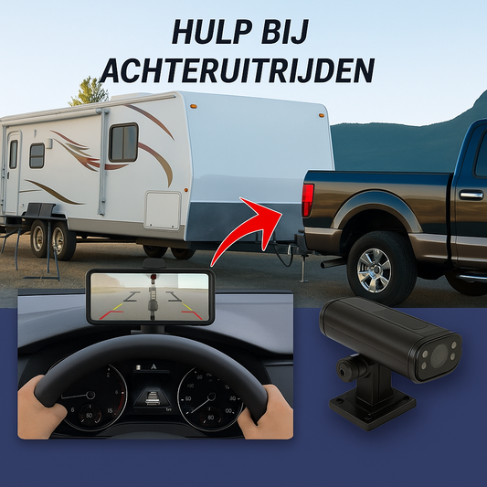 Blind Spot Detection System for Safe Reverse Driving