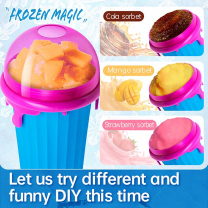 Frosty Beverage Chiller – Enjoy Perfectly Frozen Drinks Anytime, No Blender Needed