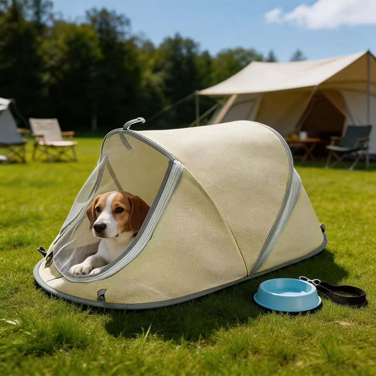 Foldable Pet Tent for Outdoor Use