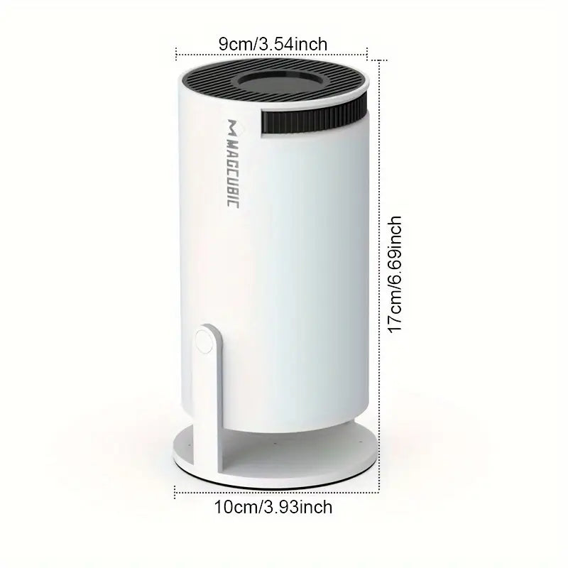 4K Mini Projector with Android 11, Dual WiFi 6, 260 ANSI, Wireless 5.0