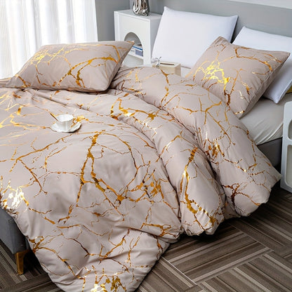 Modern Design Quilt Cover Set – Stylish Bedding Ensemble