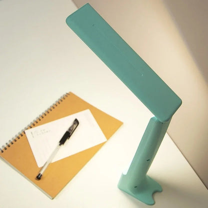 LED Table Lamp with Touch Control, Dimmable, 3 Light Colors, 20 Hour Battery, White/Pink/Blue