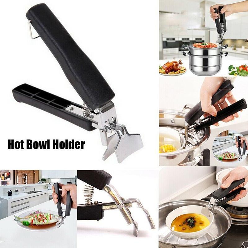 Safe Grip for Hot Bowls and Plates - Prevent Burns