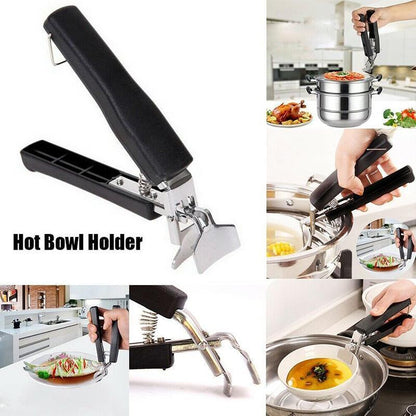 Safe Grip for Hot Bowls and Plates - Prevent Burns