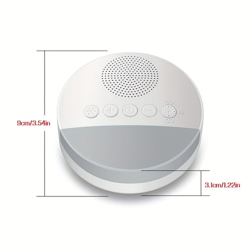 White Noise Therapy Machine – DreamWave Sound Relaxation with Timer