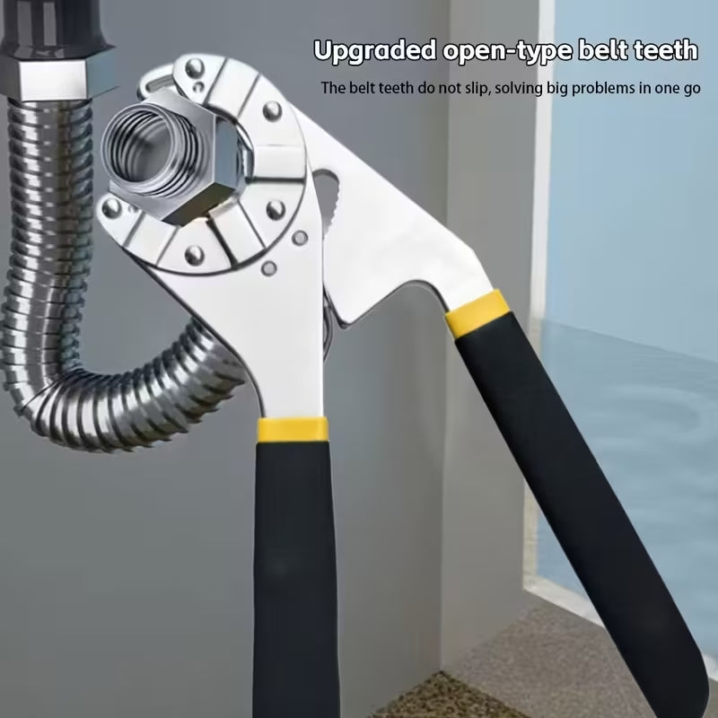 Compact Carbon Steel Wrench | Non-Slip Grip | FlexiTorque