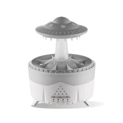 Ultrasonic Humidifier with Remote Control – 350 ml Aroma Diffuser with LED Light