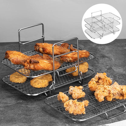 Multi-Layer Stainless Steel Grill - Last Day Discount