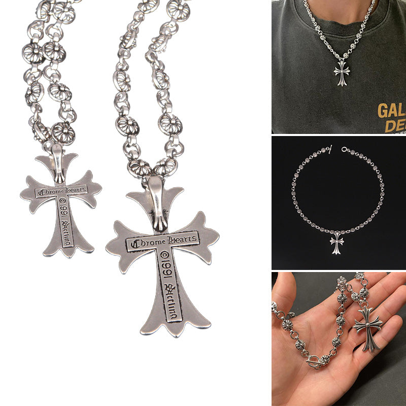 Gothic Cross Necklace Pendant
