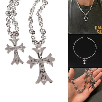 Gothic Cross Necklace Pendant