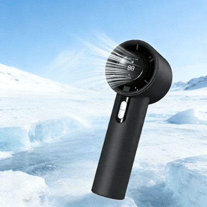 Portable Rechargeable Fan – Handheld Design for On-the-Go Use