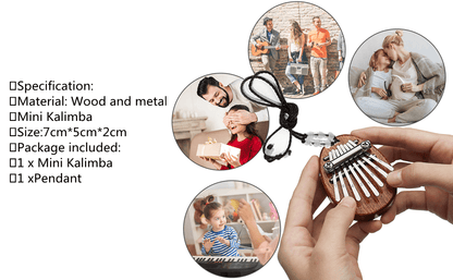 Pocket-Sized Melody Maker: 8-Key Thumb Piano