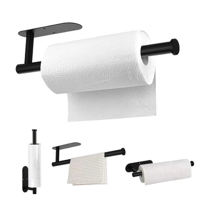 Stainless Steel Kitchen Towel Holder - Under Cabinet Mount