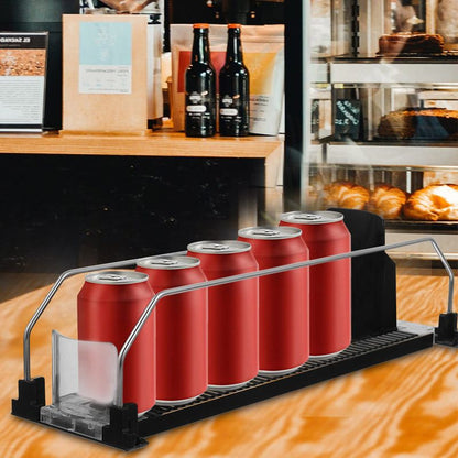 Effortless Beverage Organizer for Easy Access in Your Fridge