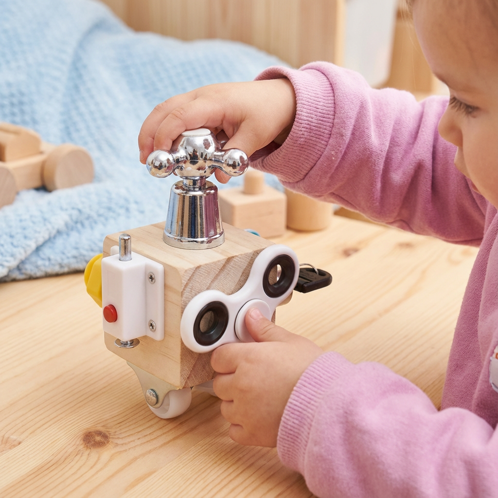 Educational Play Cube for Montessori Learning