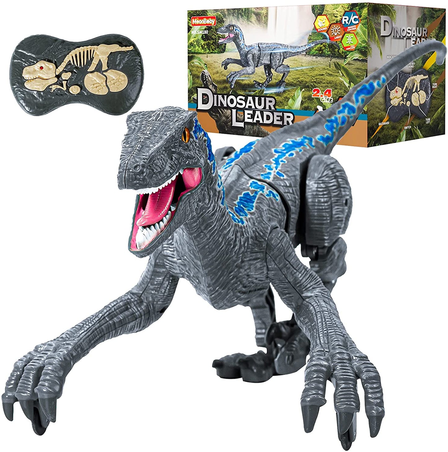 Remote-Controlled Velociraptor for Thrilling Adventures
