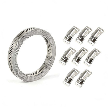 Adjustable Clips that Never Rust or Fail - SecureFit Design