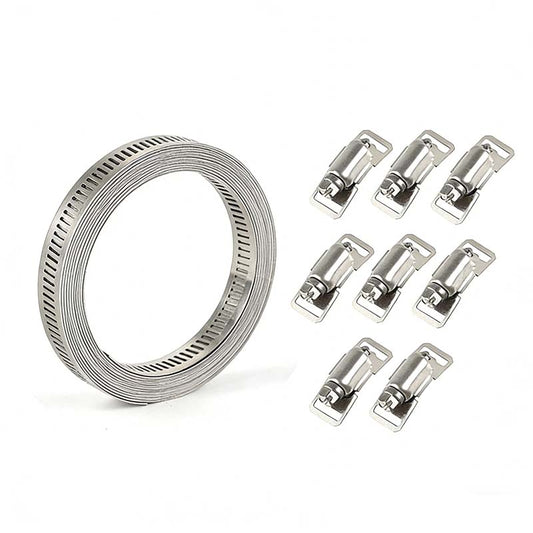 Adjustable Clips that Never Rust or Fail - SecureFit Design