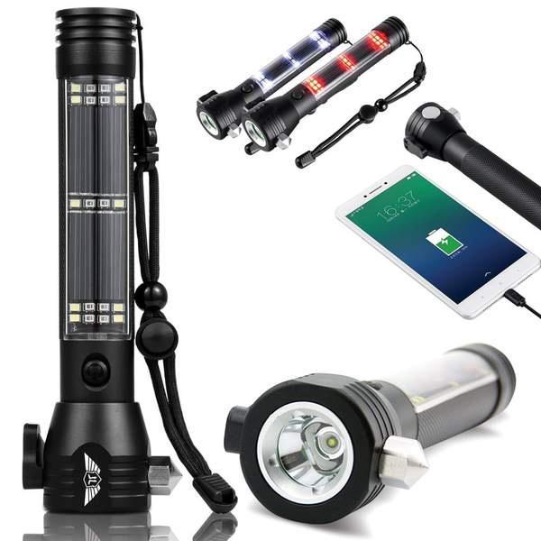 All-in-One Solar-Powered Emergency Light
