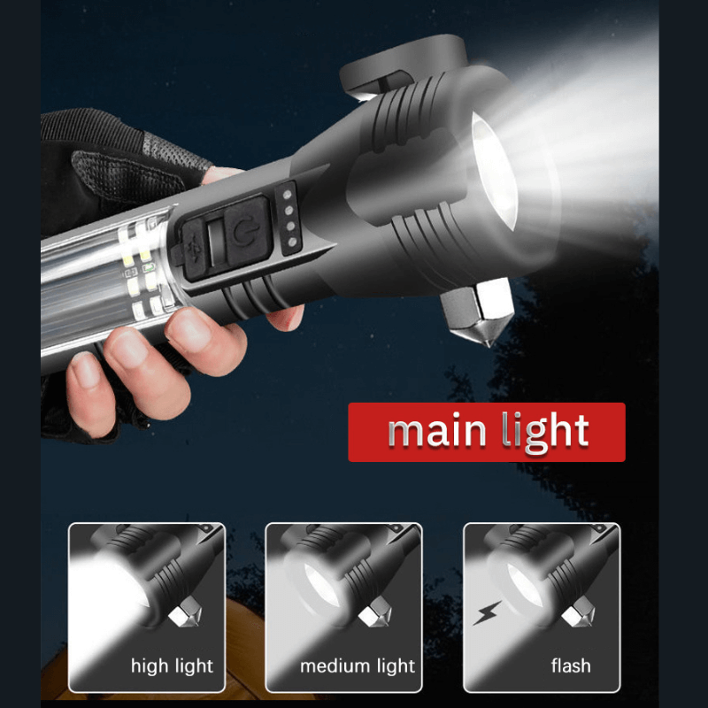 All-in-One Solar-Powered Emergency Light