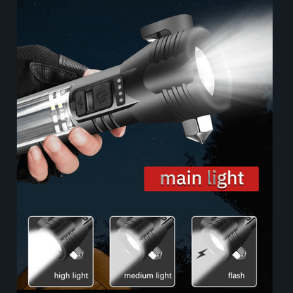 All-in-One Solar-Powered Emergency Light