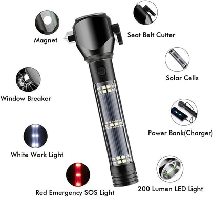 All-in-One Solar-Powered Emergency Light