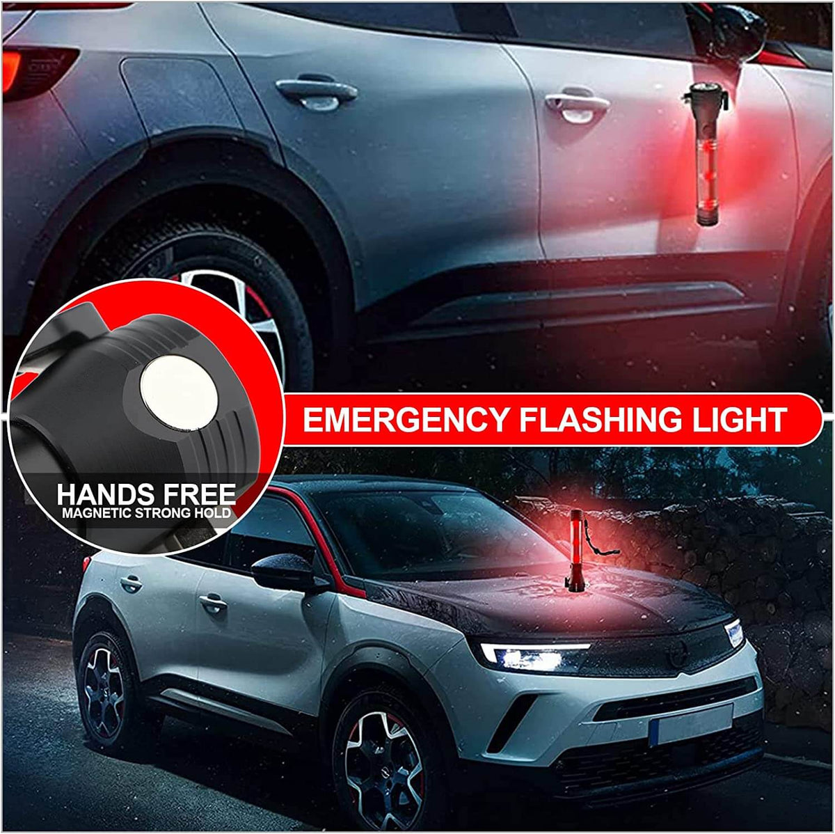 All-in-One Solar-Powered Emergency Light