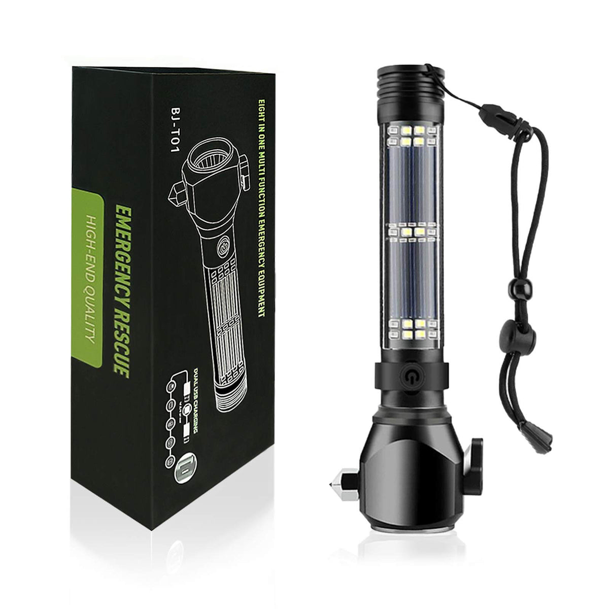 All-in-One Solar-Powered Emergency Light