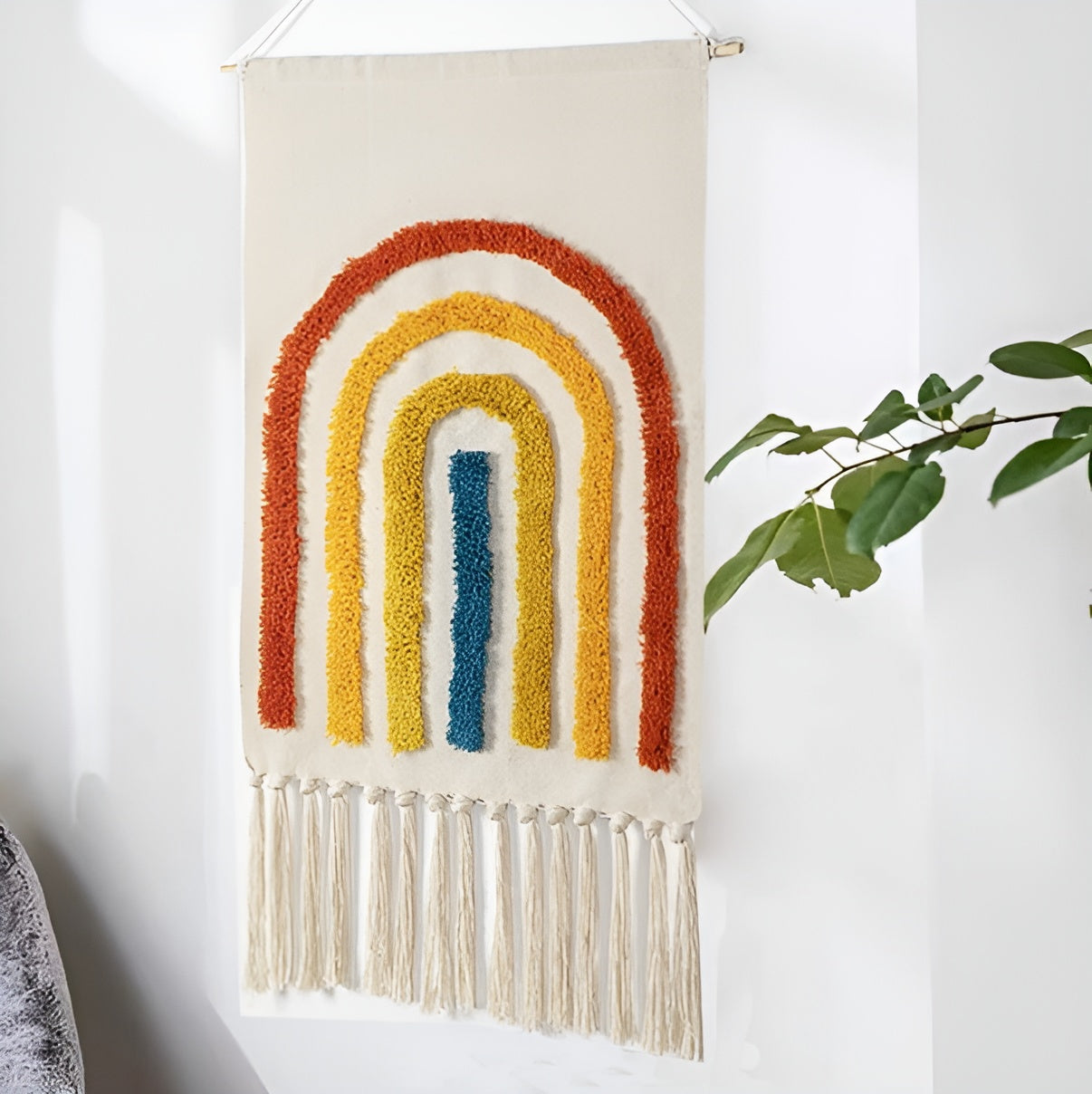 Vibrant Textured Wall Hanging for Stylish Interiors
