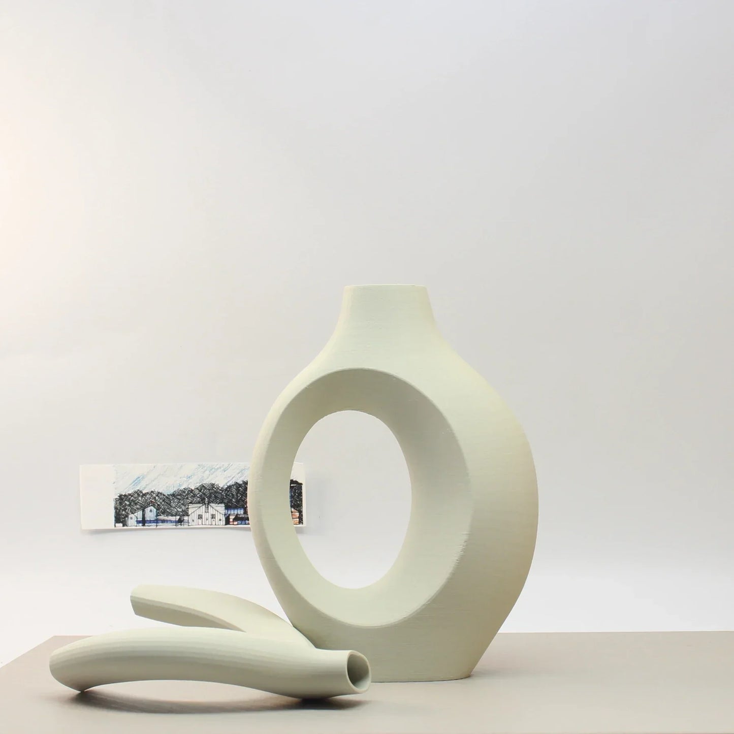 Nordic Style Hug Vase Collection for Home Decor