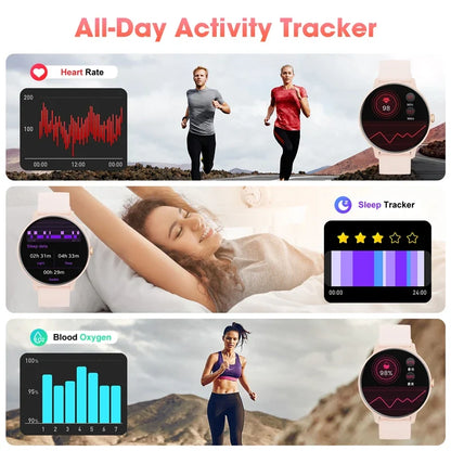 Bluetooth Calling Smartwatch | Heart Rate & Sleep Monitor | 1.39” HD Display | IP67 Waterproof | Works with Android & iOS