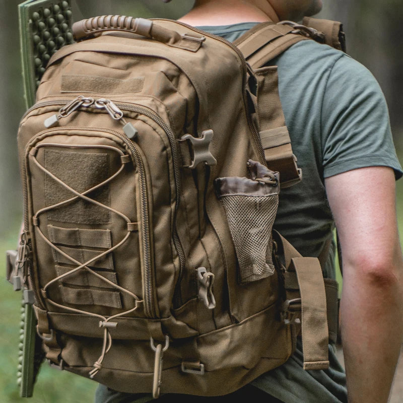65L Tactical Backpack - Weatherproof & Ergonomic for Outdoor Adventures