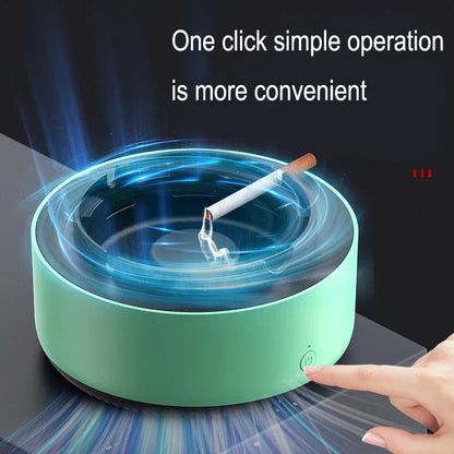Electronic Ashtray Air Purifier for Smoke Removal - Home Office Use