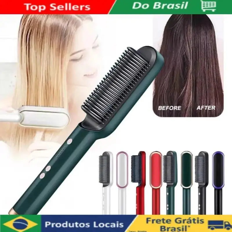 Multifunctional Straightening Comb | Silk Straightener