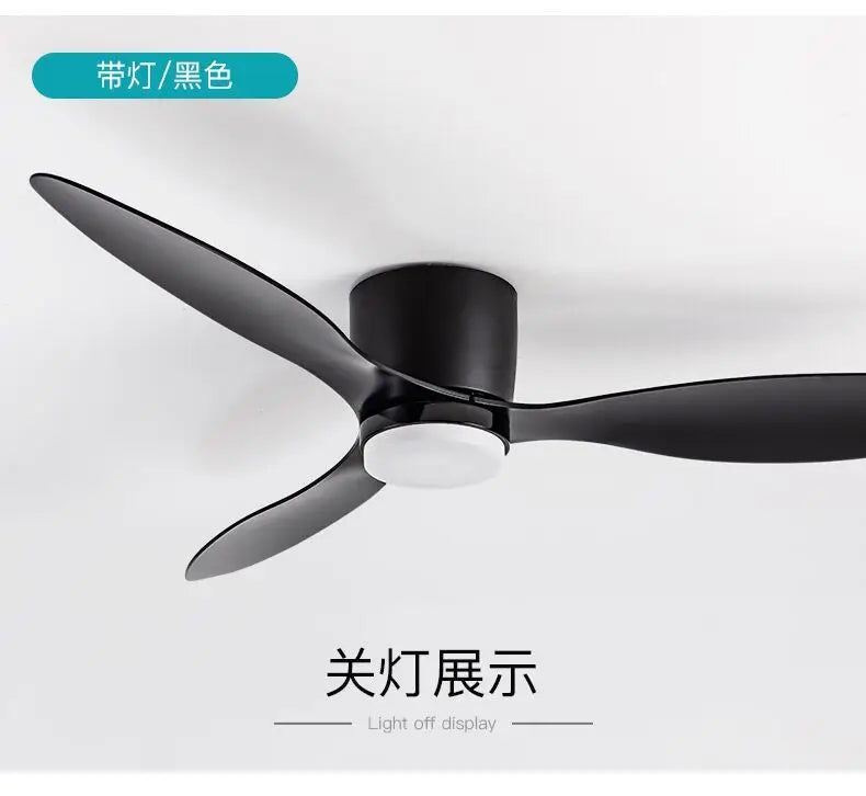 Ceiling Fans 42/52 Inch with LED Lighting - 6 Speed DC Motor, Remote, 3 Colours