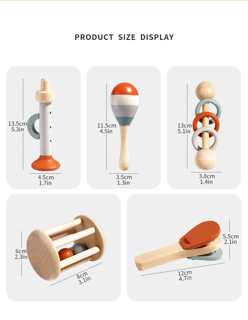 Natural Harmony Music Playset for Little Musicians
