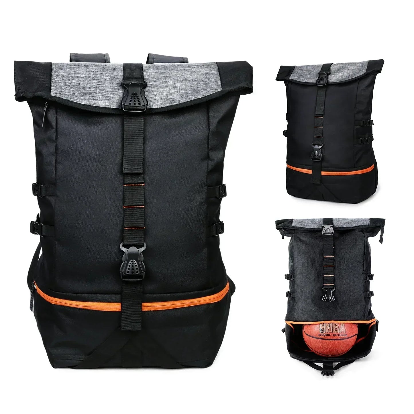 Sport Backpack with Shoe and Ball Storage – 35L Softback Design
