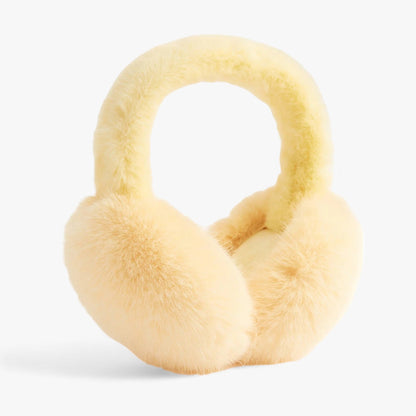 Adjustable Faux Fur Headband – Winter Plush Ear Protectors for Warmth and Style