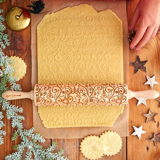 Festive Cookie Press for Whimsical Baking Fun