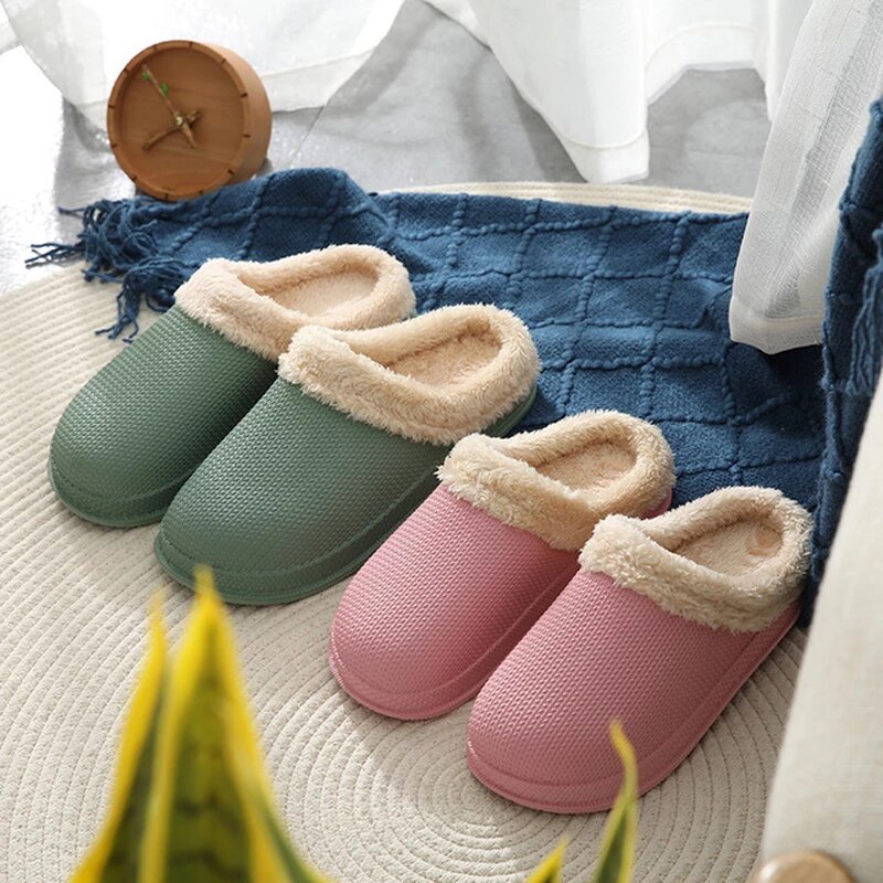 Plush Comfort Home Slippers