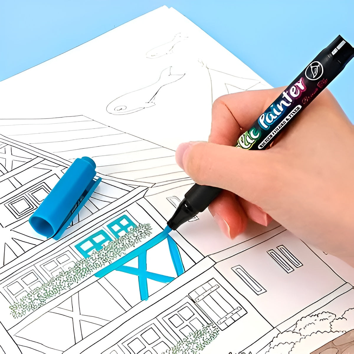 Buy 6 Get 6 Free | Colorful Acrylic Marker Set - Last Day Discount