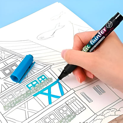 Buy 6 Get 6 Free | Colorful Acrylic Marker Set - Last Day Discount